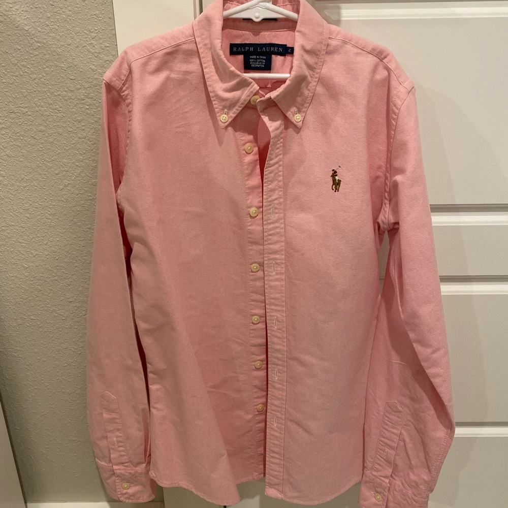 Pink polo